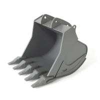 K970 Excavator Standard Bucket Metal Five Tooth Bucket Accessories