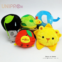 【UNIPRO】duma 黑熊 變身絨毛玩偶 扣環零錢包 娃娃 可愛動物 獅子 烏龜 大象 小雞 地鼠 創意小物