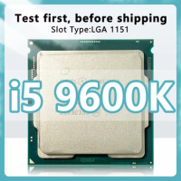 Core i5-9600K CPU 3.7GHz 9MB 95W 6 Cores 6 Thread 14nm New 9th Generation CPU LGA1151 i5 9600K