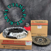 Kopling Set/Paket Clutch Cover+Clutch Disc+Draglaher Mitsubishi Canter Ps110 FE71-FE73 Thn 2007-2022