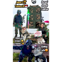 [Migo Custom 59] Juara Lomba FashionShow Baju Seragam Rompi Loreng Tentoro Army / Pakaian AnaBul Kuc