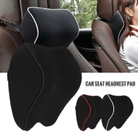 Car Neck Headrest Pillow Support Neck Protector Auto Seat Cushion Headrest Travel Pillow For Front Passenger Seat Accessories