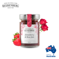 【Beerenberg】草莓玫瑰果醬-190g(Strawberry &amp; Rose Jam)
