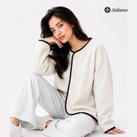 STILNOVO - Fleece Jacket Unisex White