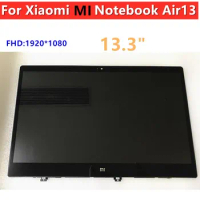 13.3” LCD Touch Screen Glass Display Assembly With Frame For XiaoMI MI Notebook Air 13 LQ133M1JW15 laptop