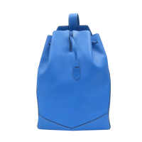 【二手名牌BRAND OFF】HERMES 愛馬仕 藍色 皮革 Flash Sailor 後背包 D刻