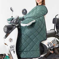 冬季電動摩托車擋風被加絨加厚保暖電瓶防寒自行電車防水防風罩衣 城市玩家