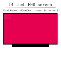 14" Slim LED matrix For acer TMX40-51G SF114-32 SF314-54G 41 SF314-56G S40-51 TMX3410 laptop lcd screen panel 1920*1080 30 PINS