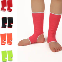 2pcs Boxing Ankle Brace Muay Thai Combat Ankle Support Brace Compression Socks Fighting Foot Guards Boxing Training Socks
