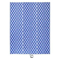 Tikar Anyam Plastik Portable Tiker Lantai Lipat Serbaguna Uk 180 X 240cm WMO IKSW Biru Motif Diamond