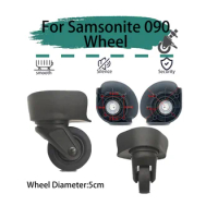 For Samsonite 090 Universal Wheel Replacement Suitcase Rotating Smooth Silent Shock Absorbing Wheels travel suitcases case Wheel