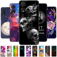 For TCL 505 Case Cover For TCL 50 SE Fundas New Black Soft Silicone TPU Protective Phone Case For TCL 50 5G Bumper Shell Coque