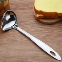 High Quality Hot Pot Scoop Durable Duck Mouth Shaped Scoop Practical Long Handle Soup Spoon Multipurpose Kitchen Tableware