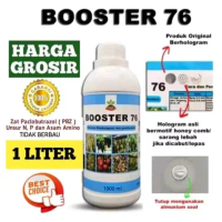 BOOSTER 76 BOOSTER BUAH HORMON PEMBUNGAAN DAN PEMBUAHAN 1 LITER