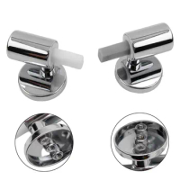2pc Toilet Seat Hinge Toilet Soft Close Hinge Replacements Toilet Cover Cushion Cover Mounting Fixed Joint Parts
