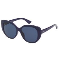 Dior 經典復古 太陽眼鏡(藍配紫色)