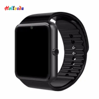 GT08 Smart Watch Bluetooth Men With Touch Screen Smartwatch Big Battery Support TF Sim Card Camera For IOS iPhone Android Phone