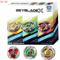 TAKARA TOMY Beyblade X '3on3 Deck Set' BX-08 2023-NEW,Beyblade,brinquedo infantil,kids toys,