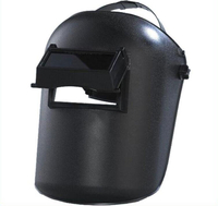 頭戴式電焊面罩面屏可掀式燒焊氬弧焊電焊防護面具焊工帽