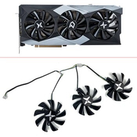 New For DATALAND PowerColor Radeon RX Vega 56 Vega 64 8GB Red Devil OC Graphics Card Replacement Fan