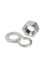 Bolt Nuts Flat Washers Spring Washers Set 304 Stainless Steel M1.6 M2 M3 M4 M5 M6 M8 M10 M12 M14 M16