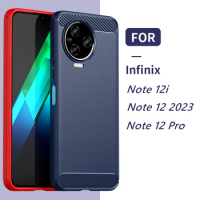 For Infinix Note 12 2023 Case Infinix Note 12i 12 Pro 12 2023 Cover Shockproof Silicon TPU Phone Back Cover Infinix Note 12 2023