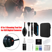 47-7PCS Camera Cleaner Kit DSLR Len Digital Camera Sensor Cleaning with Brush for Sony Fujifilm Nikon Canon SLR DV Cameras Clean