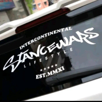 Stiker mobil stiker kaca stiker stancewars stiker kaca belakang Car