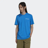 ADIDAS Yung Z Tee 1 男 短袖上衣 藍-HE3054