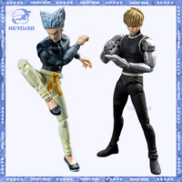 8 Inch One Punch Man Figure Genos Garou Anime Figures Joint Mobility Models Pvc Statue Ornament Dolls Collection Birthday Gifts