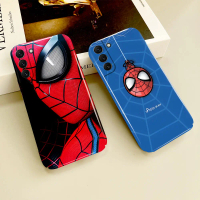 เคสโทรศัพท์ ดีไซน์สไปเดอร์แมน สีแดง เข้ากันได้กับ OPPO Realme 2, 3, 5, 6, 7, 8, 8I, 9, 12, 10, Pro, 