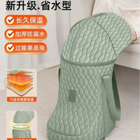 泡腳桶家用養生泡腳袋便攜過小腿高深桶過膝加熱泡腳盆保溫可摺疊