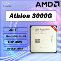 Amd Athlon 3000G 3000G 3.5 Ghz Dual Core Quad Thread Processor CPU YD3000C6M20FH Soquete Am4