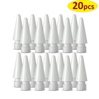 20Pcs Spare Nibs For Apple Pencil 1st 2nd Gen Nib Tips For iPad Pro Pencil Tips For iPad Pen iPencil Nibs Replacement Tips