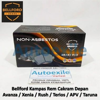 Bellford Brake Pad Kampas Rem Cakram BT-04465-AVZ-00 Mobil Avanza Xenia 2003-2021 / Rush Terios 2006