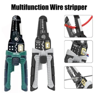 New Wire Stripper Pulling Plier Wire Cutter Multifunction Repairing Scissors Electrical Stripping Crimping Plier Hand Tool