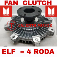 BERGARANSI. FISCO FAN CLUTCH ELF ENGKEL 4 RODA NHR55 NKR55 NHR NKR 55 DUDUKAN KIPAS RADIATOR SARANG 