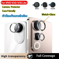 ตัวป้องกันเลนส์กล้อง ฟิล์มกระจกป้องกันเลนส์ใสบางเฉียบ สำหรับ Vivo V60lite Y21D Y31 5G Y04S Y100 V40L