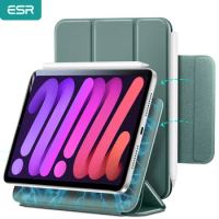 ESR for iPad mini 6 Case 2021 Magnetic Attach for iPad mini 2021 Case Trifold Stand for iPad mini 6 Case 8.3 Smart Cover Funda