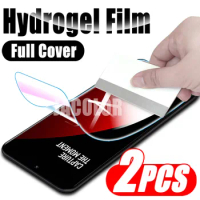 2PCS Screen Gel Protector For Xiaomi 12 Pro 12S Ultra 12X 11 Lite 5G NE 11T Hydrogel Protective Film Xiomi 12 s Not Safety Glass