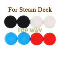 10PCS Replacement Analog Thumb Stick Grips Cover Caps For Steam Deck Controller High Quality Handle Silicone Cap Repair Parts