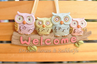 彩韻貓頭鷹 Welcome 歡迎光臨 掛牌《 質感很棒 》★ Zakk'fe ★
