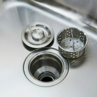 廚房水槽下水器蓋子塞子配件 洗菜盆漏斗 洗碗池提籠 110下水提籃