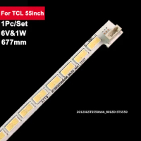 6V 1Pc Tv Backlight Bar Led Strip for TCL 55inch L55V7300A LED55760D LTA550HQ20 3D55A6000i LED55X5000DE LTA550HQ16 LED55X8000