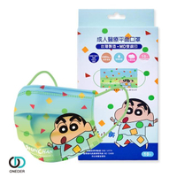 【ONEDER 旺達】蠟筆小新平面醫療防護口罩-10入/盒(醫療級 雙鋼印 台灣製造)