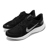 【NIKE 耐吉】慢跑鞋 Quest 4 輕量 運動 男鞋 避震 包覆 支撐 透氣網布 球鞋 黑 白(DA1105-006)