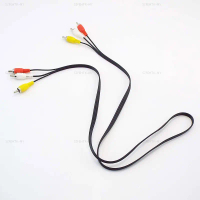 1M 1.5M 3M 3 way RCA Male to 3 RCA Male M to M Connector Adapter wire Composite Audio Video Cable Pl