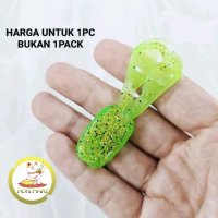 SATUAN/BIJIAN Umpan Soft Lure Whale Kicker TPE 7cm4.5g