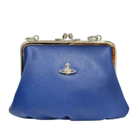 【Vivienne Westwood】Granny Frame 星球標誌口金包 寶藍色(52020065-L0033-K408)