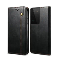 2023 Leather Texture Magnet Book Cover for Samsung S23 S 22 5G Case 360 Protect Samsung Galaxy S22 Ultra 20 23 Plus S20 FE S21 C